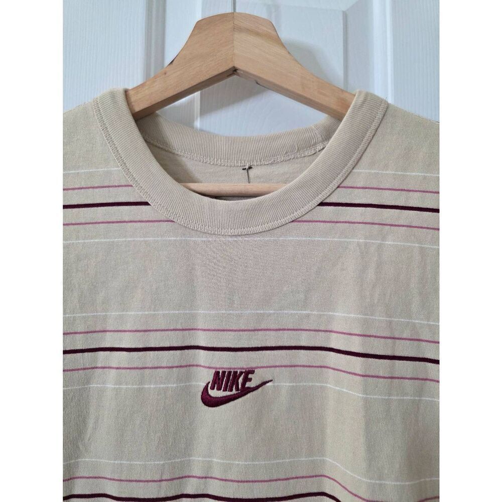 Nike Men's Sportswear Premium Essentials Striped T-Shirt S NWT - Picture 5 of 7